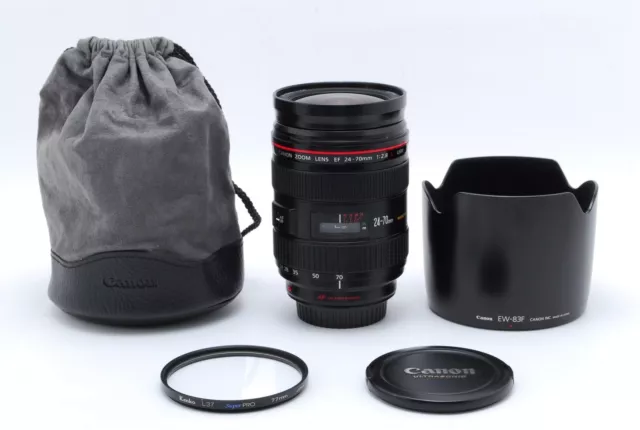 【NEUWERTIG】Canon EF 24–70 mm f/2,8 L USM ULTRASCHALL-Zoomobjektiv aus Japan