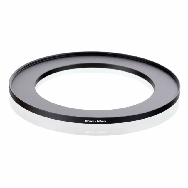 RISE(UK) 105mm-145mm 105-145 mm 105 to 145 Step Up Ring Filter Adapter black