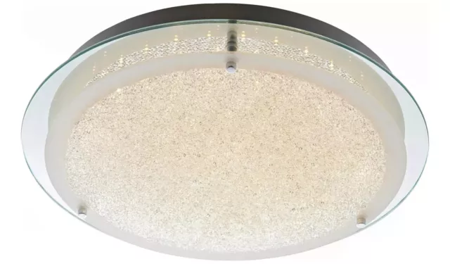 Argos Home Esmo Beaded Glass Flush Ceiling Light SG - Glass 8662615 R