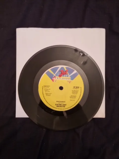Electric Light Orchestra ‎– Rockaria! Vinyl 7" Single UK UP 36209 1977