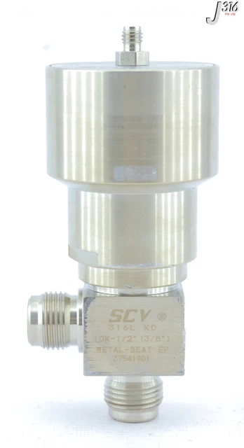 32833 Kitz Sct All Metal Vlv, Scv 316L Kd, 10K-�" (3/8") Kd8Kc