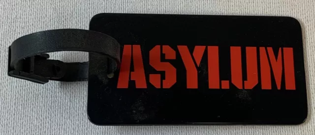 1990s ASYLUM RECORDS music industry luggage tag