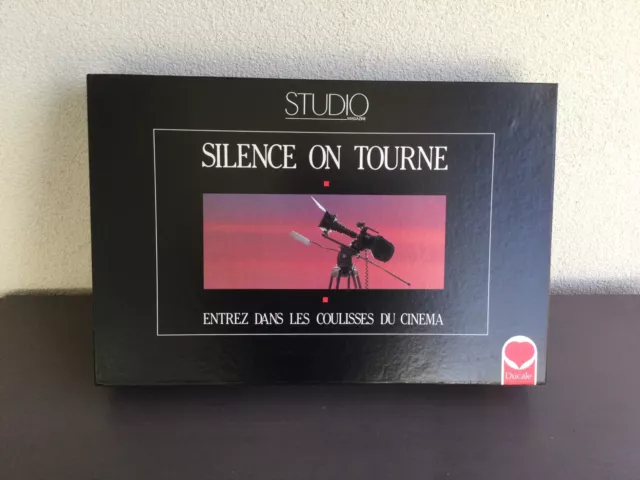 Silence on tourne-Jeu de société-Jeu de cinéma-Studio Magazine-Ducale-Comme neuf