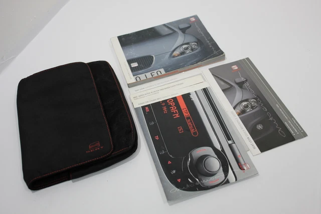 Seat Leon 1P Handbooks Quick Reference and Wallet 1P0012001HH