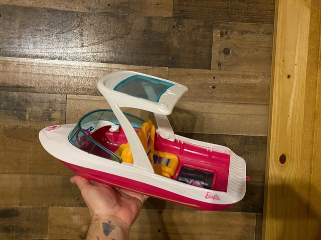Barbie dolphin magic ocean sales view boat & doll giftset