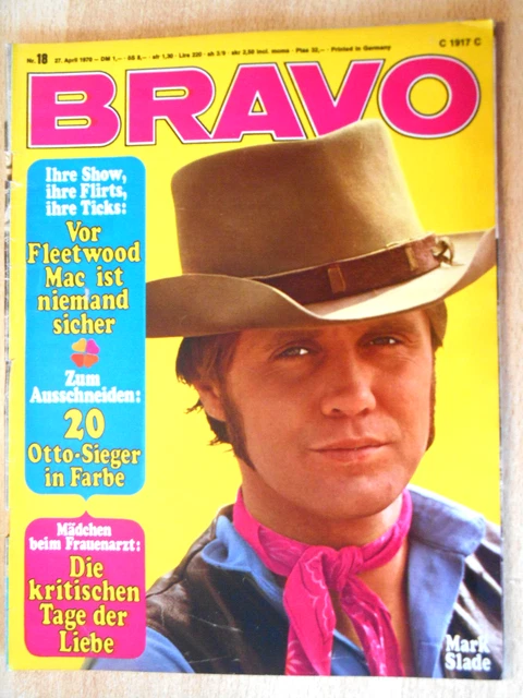 Bravo 18/1970 Komplett - Fleetwood Mac, Beatles, Peter Fonda, Bee Gees  - TOP