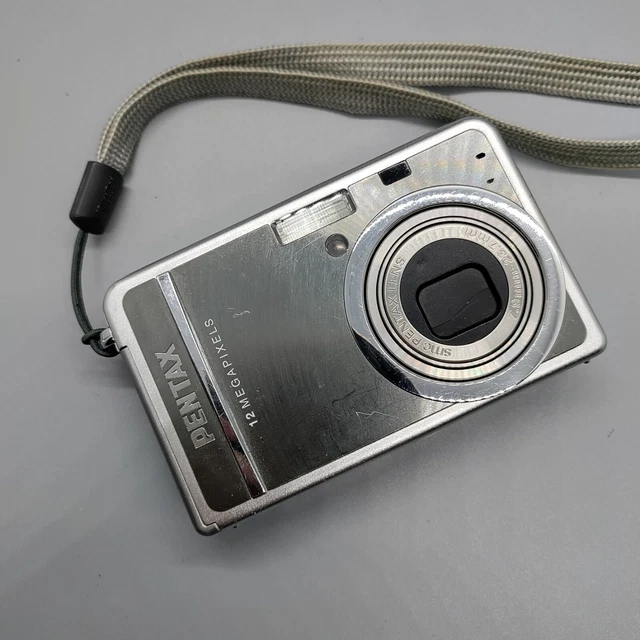 Pentax Optio S12 12,0 megapixel fotocamera digitale compatta argento testato 15