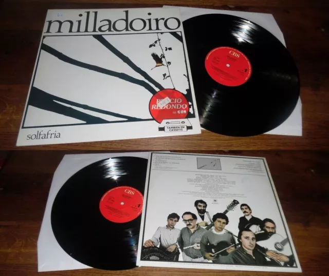 MILLADOIRO - Solfafria LP Spanish Celtic Folk CBS 85