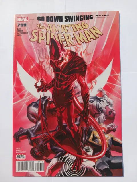 Amazing Spider-Man #799 - 1st Print Alex Ross Red Goblin Cover - 2018 Marvel