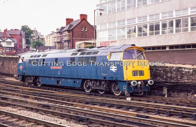 Original Railway Slide: D1013 'Western Ranger' at Newport 1970s          35/61/2