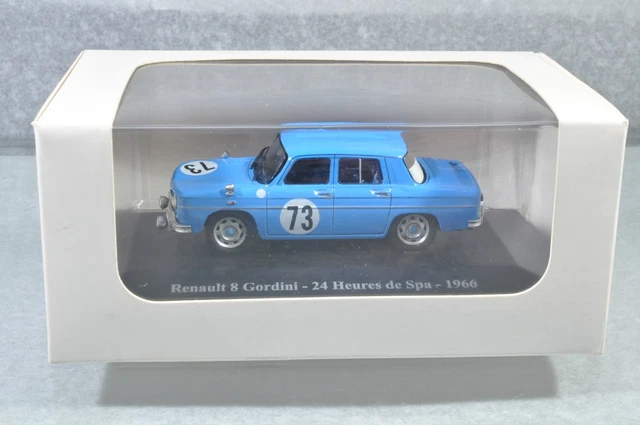 EDICOLA A&RSCHG062 Escala 1/43 | RENAULT R8 GORDINI COUPE N 1 RACING 1970 YELLOW BLACK
