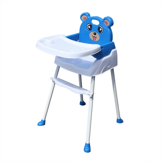 4 in 1 Babyhochstuhl Fütterungsstuhl Kinderhochstuhl Klappbar Säuglingshochstuhl