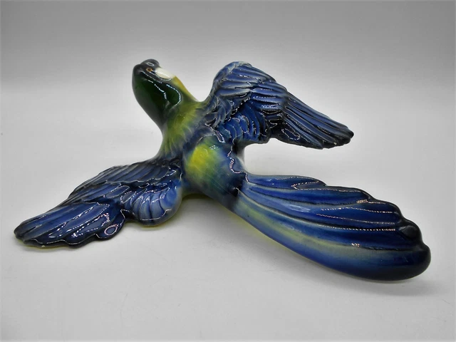 Grande Figurine  " Oiseau  " En Porcelaine Allemande ?