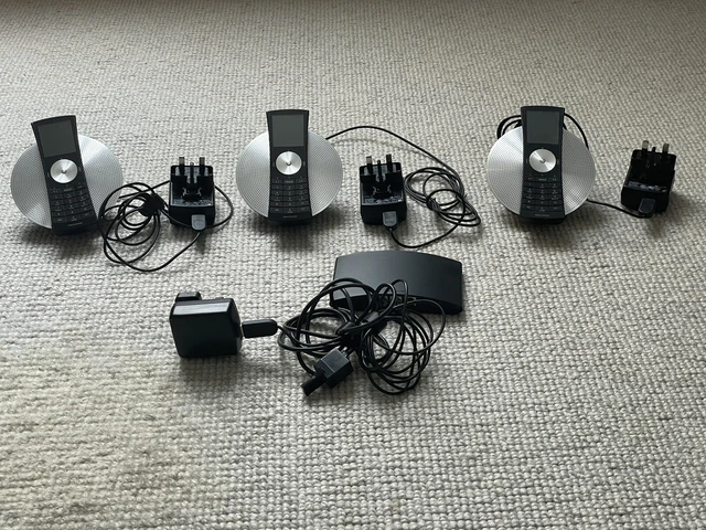 3 X BEOCOM 5 + Beoline 2 Complete Bang & Olufsen Home 