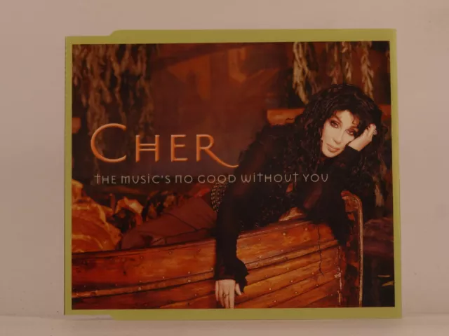 CHER THE MUSICS NO GOOD WITHOUT YOU (G41) 3-Spur CD Einzelbildhülle WEA