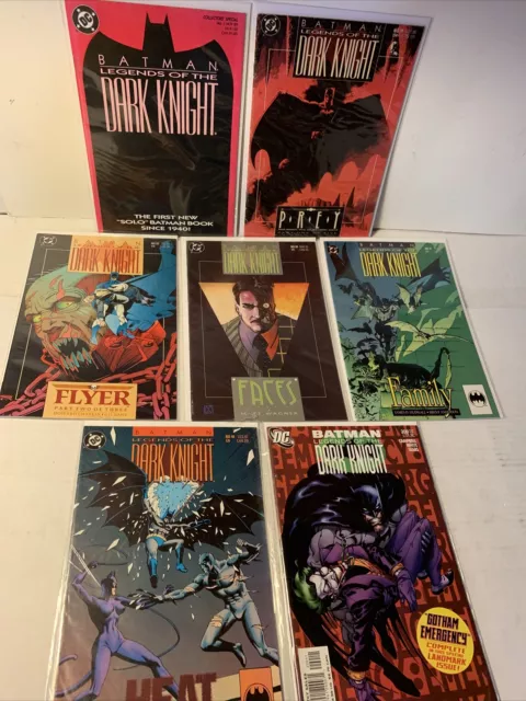 Huge Batman Legends of the Dark Knight Lot (DC 1989)