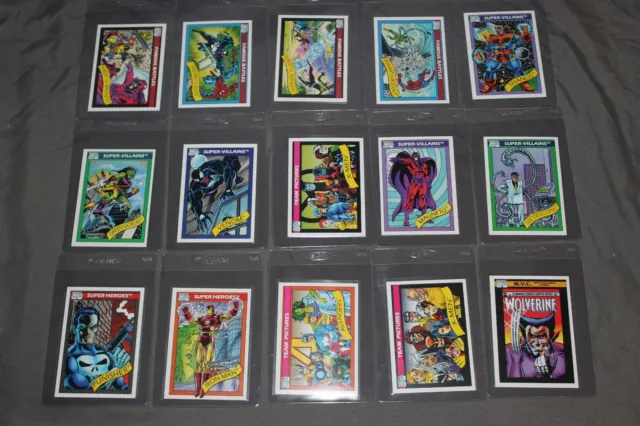 1990 Impel Marvel Universe Trading Cards Complete your Set You Choose You Pick!