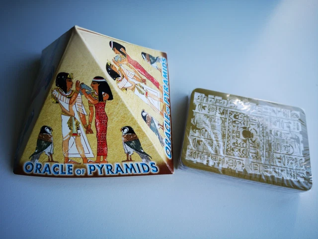 Oracle Pyramid RARE ORACLE OF the Pyramids Ritual cards and symbols of magic Lo ...