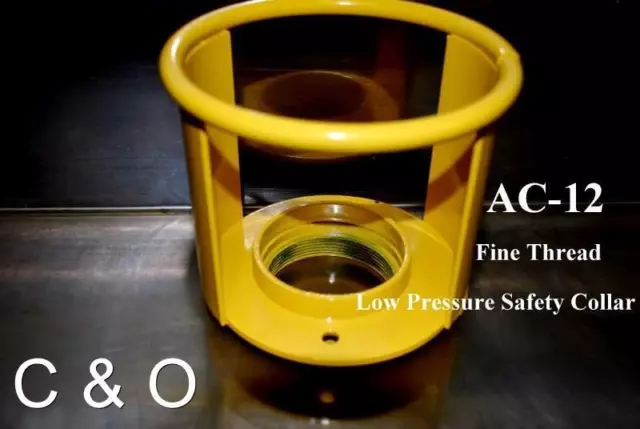 Griftan Acetylene Cylinder Safety Cap Ac-12 Fine Thread - Dot Osha Msha