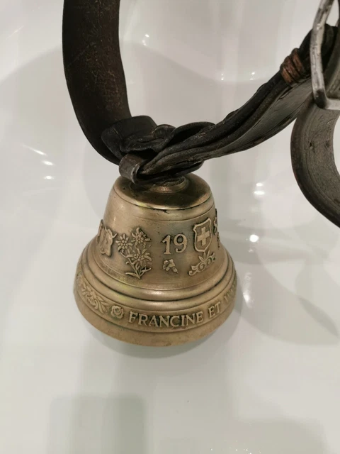 1984 Berger Blondeau La Chaux De Fonds Swiss Cowbell Bronze 3