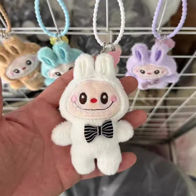 SWEET LABUBU PLUSH Toy Miniature Animal Soft And Cozy Keychain For Bags
