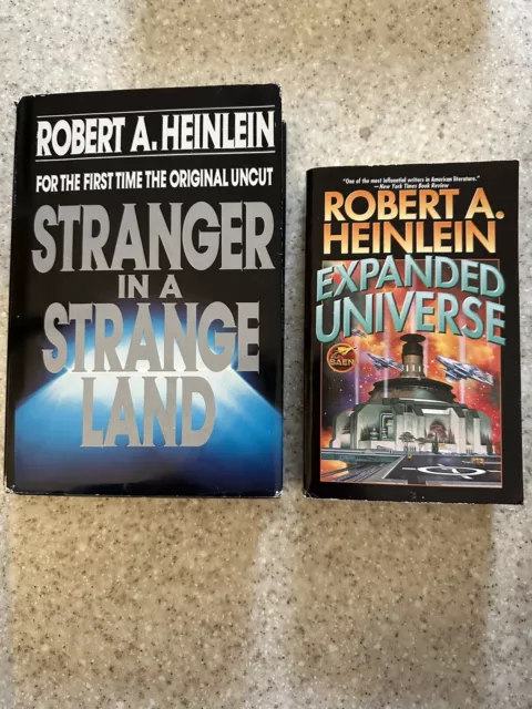 Robert A Heinlein Books The Original Uncut Stranger In A Strange Land & Expanded