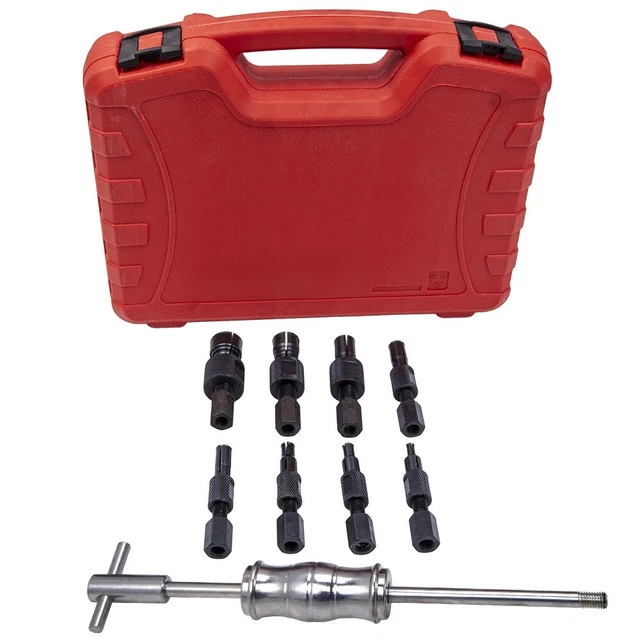 Extracteur De Roulement à Marteau à Inertie FreeTec - 3 Griffes Pour Diamètres 15-80 Mm - Pour Roulements, Pignons, Poulies - Inclut Marteau De 1,36 Kg