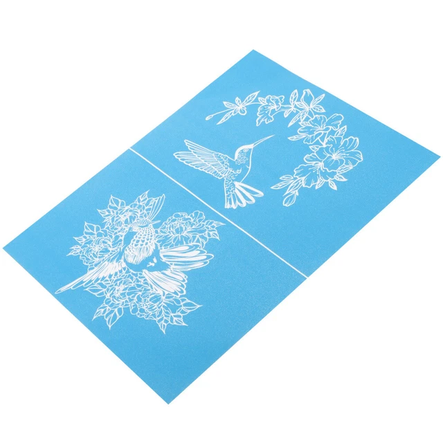 Siebdruck-Vorlage Tonschneider DIY-Mesh-Schablone Mesh-Transfer Gittergewebe