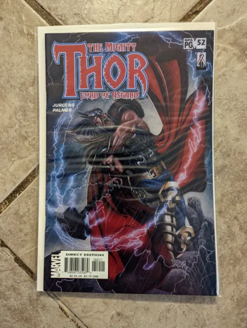 Thor #52/554  (2002) Marvel Comics 'Jurgens & Palmer' VF/NM