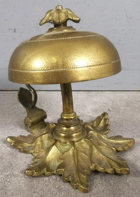 sonnette de comptoir d'hôtel fonctionne - acier metal - Catawiki