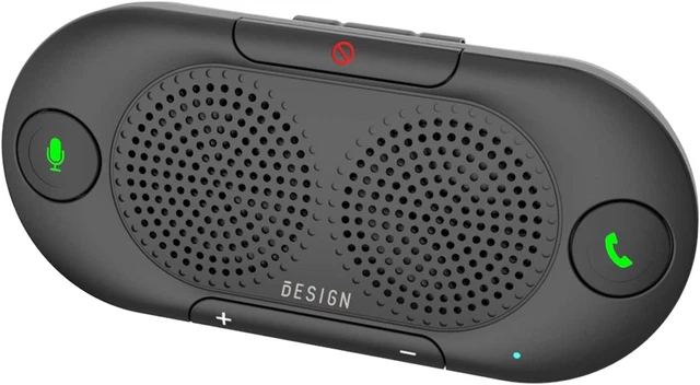 BK06 Bluetooth 5.0 in Car Speakerphone with Visor Clip, Wireless Car Kit for Han