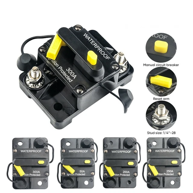 Yachts et navires disjoncteur de voiture fusible réinitialisation 30300 Amp 12