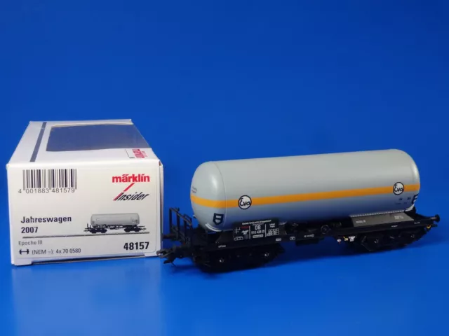 MARKLIN H0 - 48157 - INSIDER 2007 - Eva Tank Wagon / BOX - NEW