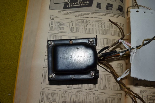Alimentatore / Induttanza Vintage Islip Modello 1010 - 10H, 200mA, 150 Ohm, Usato