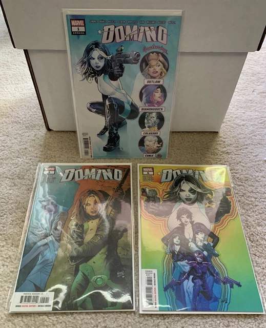 Domino (2018) 1-6 Plus Annual 7 Book Lot Marvel X-Force X-Men Morbius Run 3