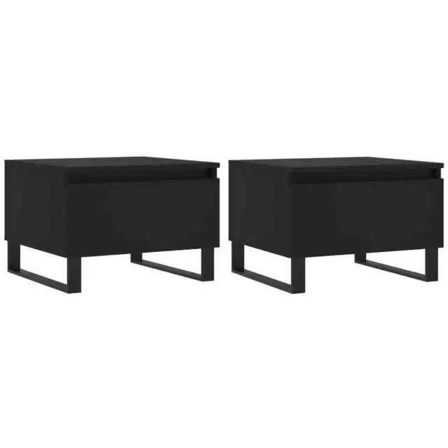 Coffee Tables 2 pcs, Side Table for Bedroom Living Room Office, End Table P2E3 2
