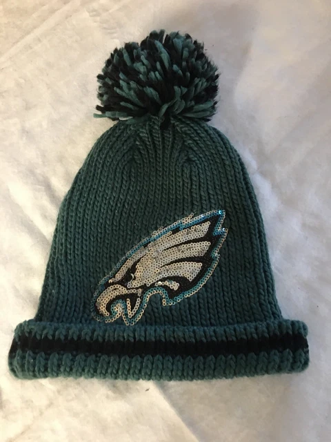 Philadelphia Eagles Logo Hat Beanie Cap Knit NFL Football Philly New Era Adult