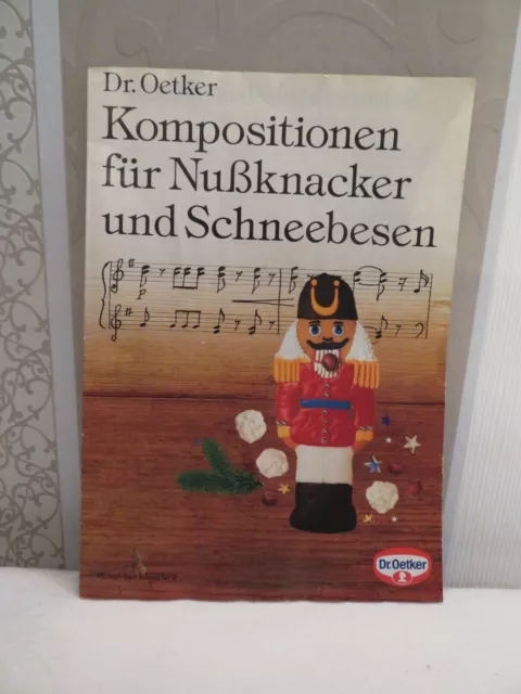 Dr.Oetker Rezept Sammlung Nr. 6 Komposition für Nussknacker und Schneebesen TOP