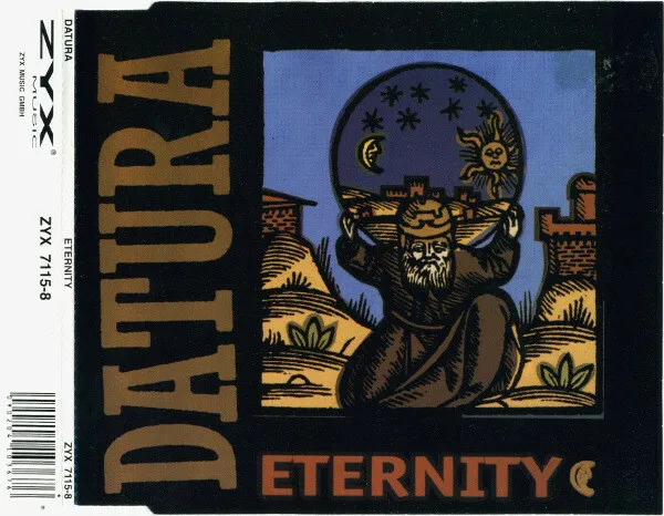 Datura "Eternity" CD Maxi Single 1993 Italodance Trance