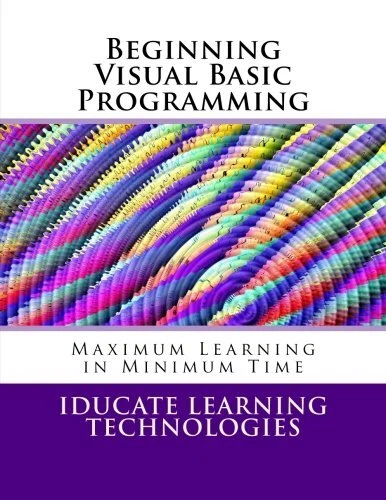 BEGINNING VISUAL BASIC PROGRAMMING By Iducate Learning Technologies **Mint**