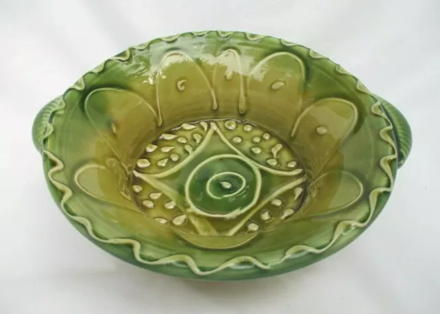 Stunning Castle Arch Studio Pottery Ireland Handmade Handglazed Centrepiece Bowl