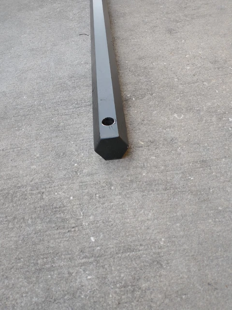 PREMIER ATTACH 48" x 2" HEX FIXED LENGTH AUGER EXTENSION FITS ALL 2" HEX AUGERS