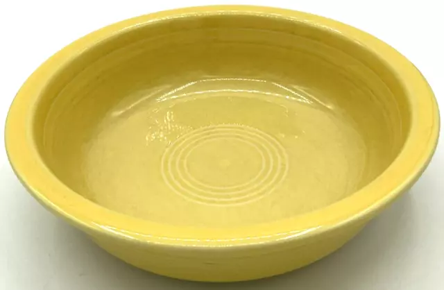 Fiestaware 7” Yellow Bowl Dish Homer Laughlin HLC Dinner Service Cereal