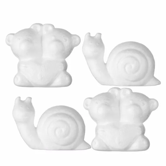 Gifts Party Supplies Styrofoam Animals Shape White Polystyrene Foam Balls