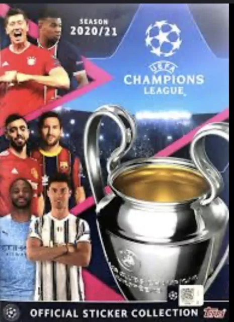 UEFA CHAMPIONS LEAGUE 2020/21 FOOTBALL STICKERS Barcelona