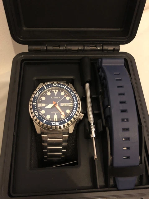 Citizen men's automatic sport on sale diver style watch set