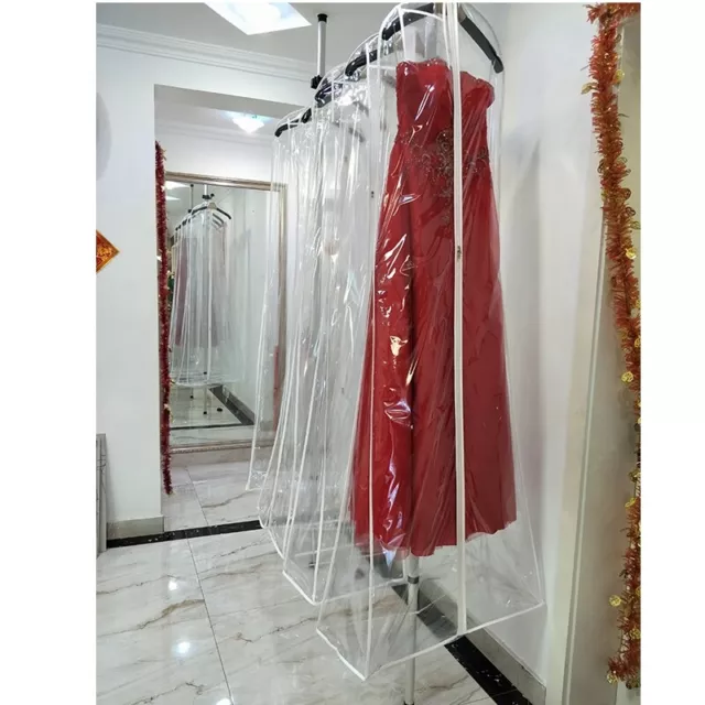 Wedding Bridal Dress PVC Dust Cover Bag Gown Garment Travel Storage Hanging Bags