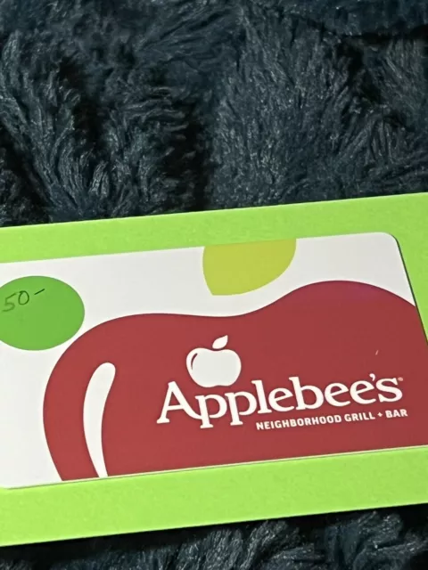 #131..$50.00 Gift Card..APPLEBEE’S Neighborhood Grill..free shipping!! NEW!