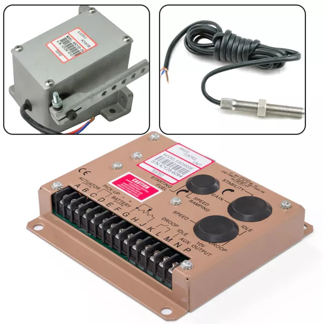 12V/24V Generator Speed Governor Actuator & Speed Controller Magnetic Rpm Sensor