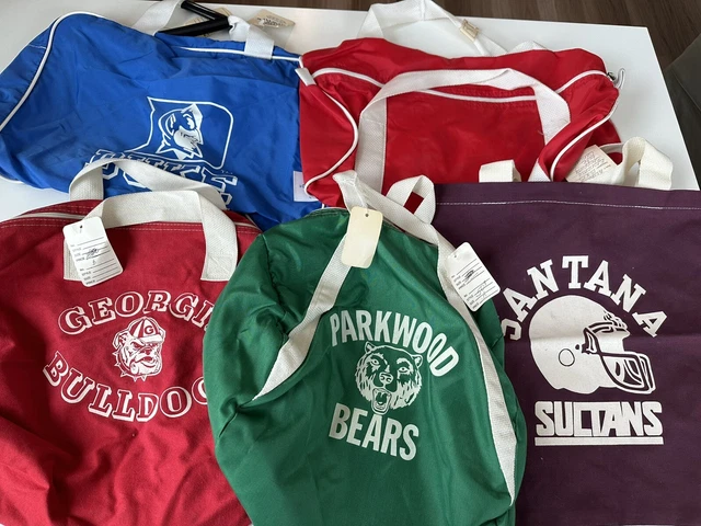Vintage 80s 90s Tote And Duffel bags University High School